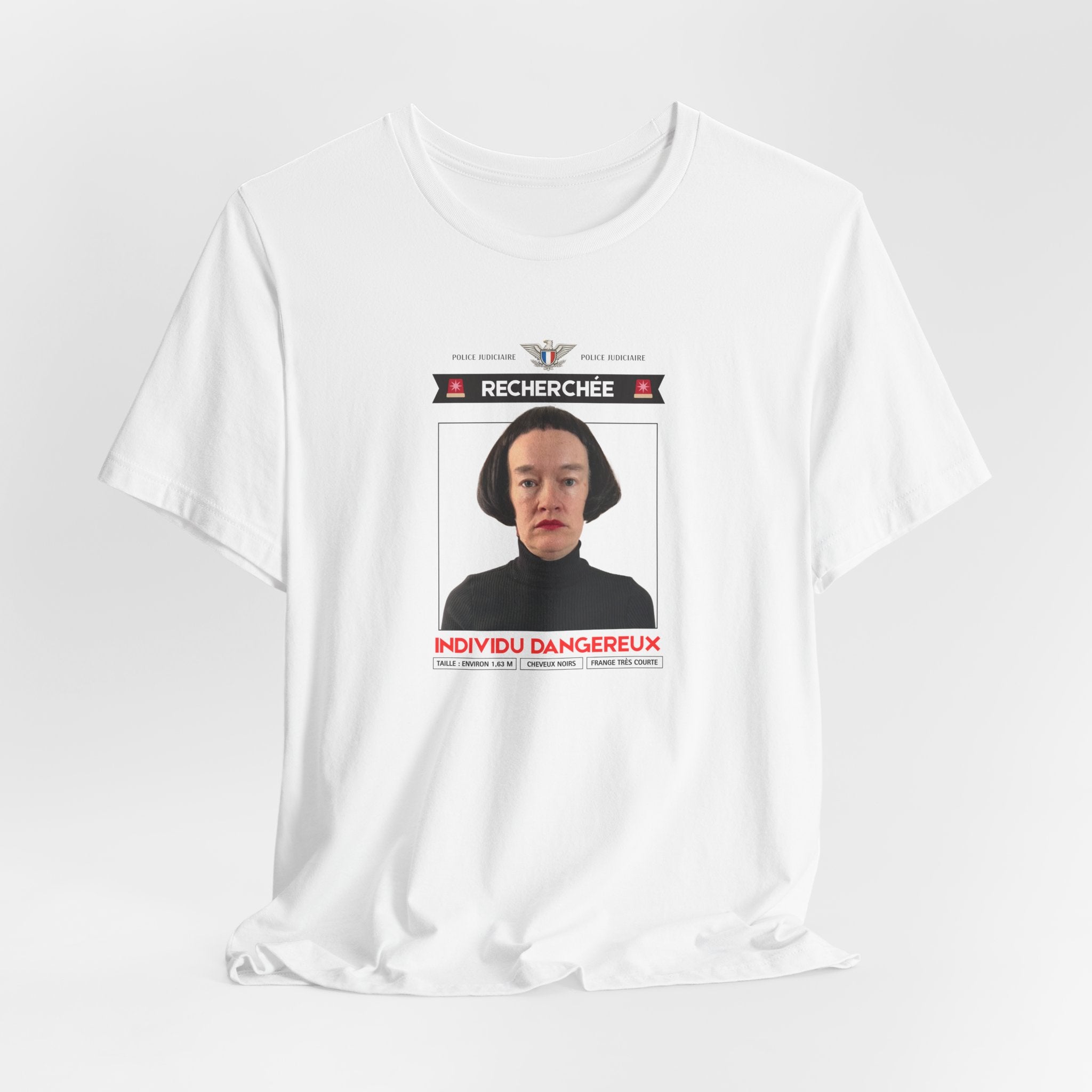 Classic "Wanted Poster" Tee (white)
