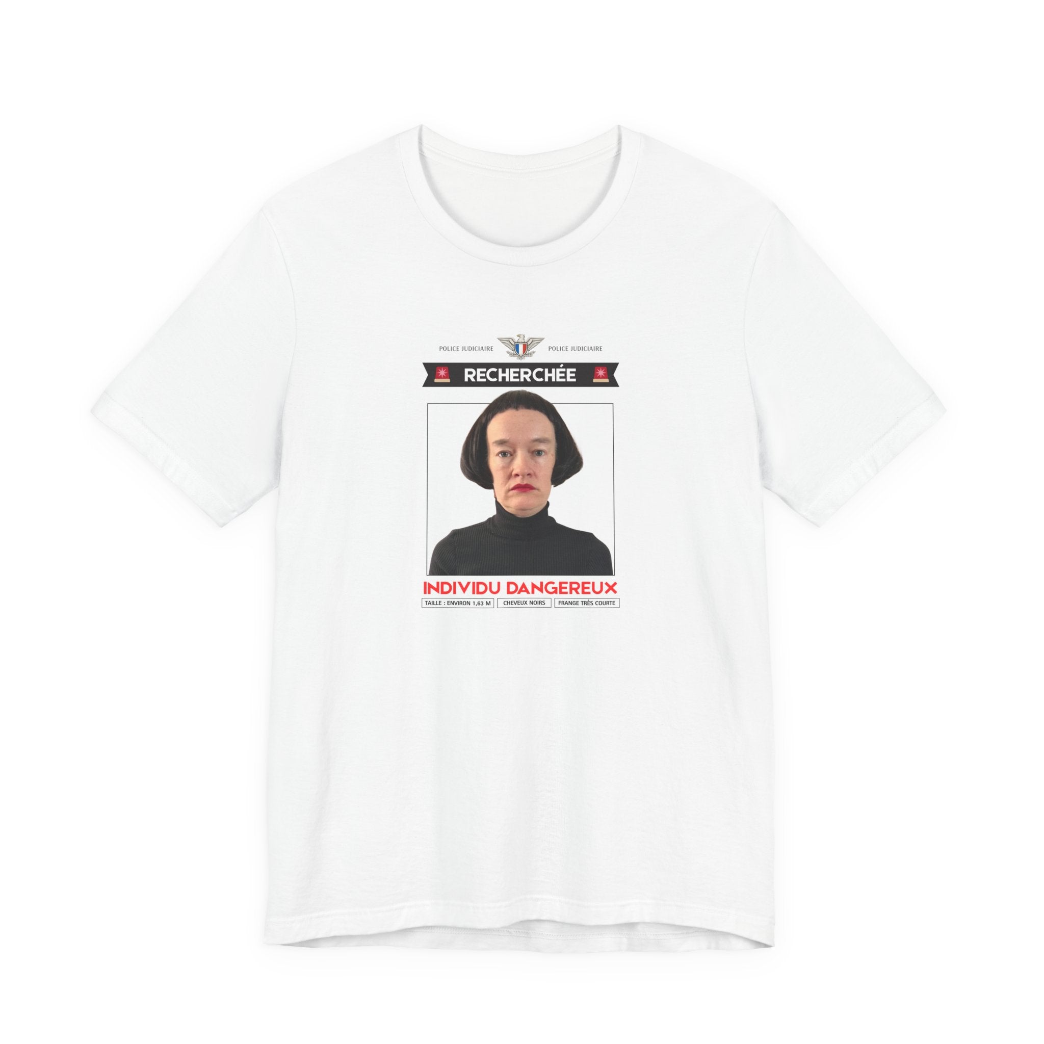Classic "Wanted Poster" Tee (white)